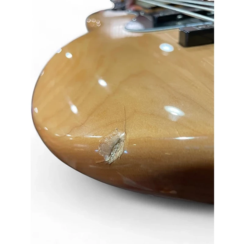 Used Squier Classic Vibe 70s Jazz Bass Natural Electric Bass Guitar