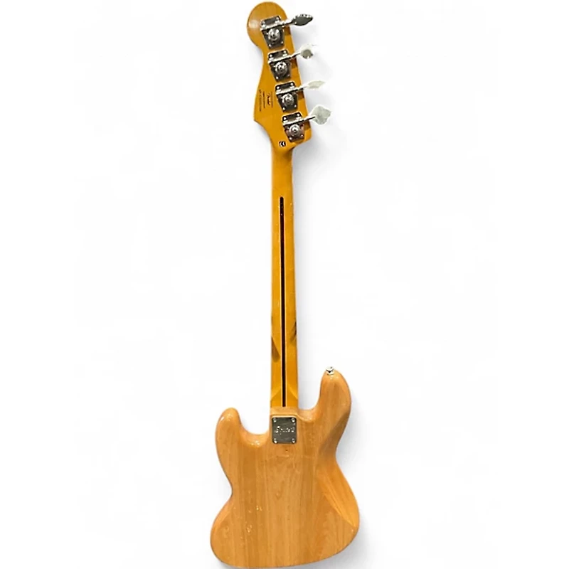 Used Squier Classic Vibe 70s Jazz Bass Natural Electric Bass Guitar