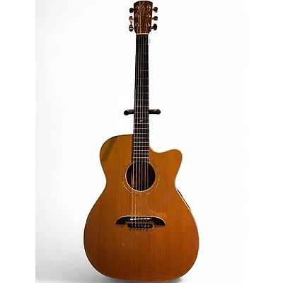 Used Alvarez WY1 Yairi Stage OM/Folk Natural Acoustic Electric Guitar
