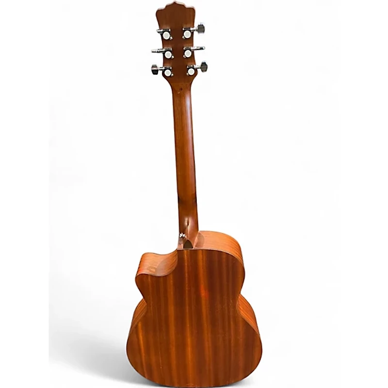 Used Luna GYPSY TATTOO Mahogany Acoustic Electric Guitar