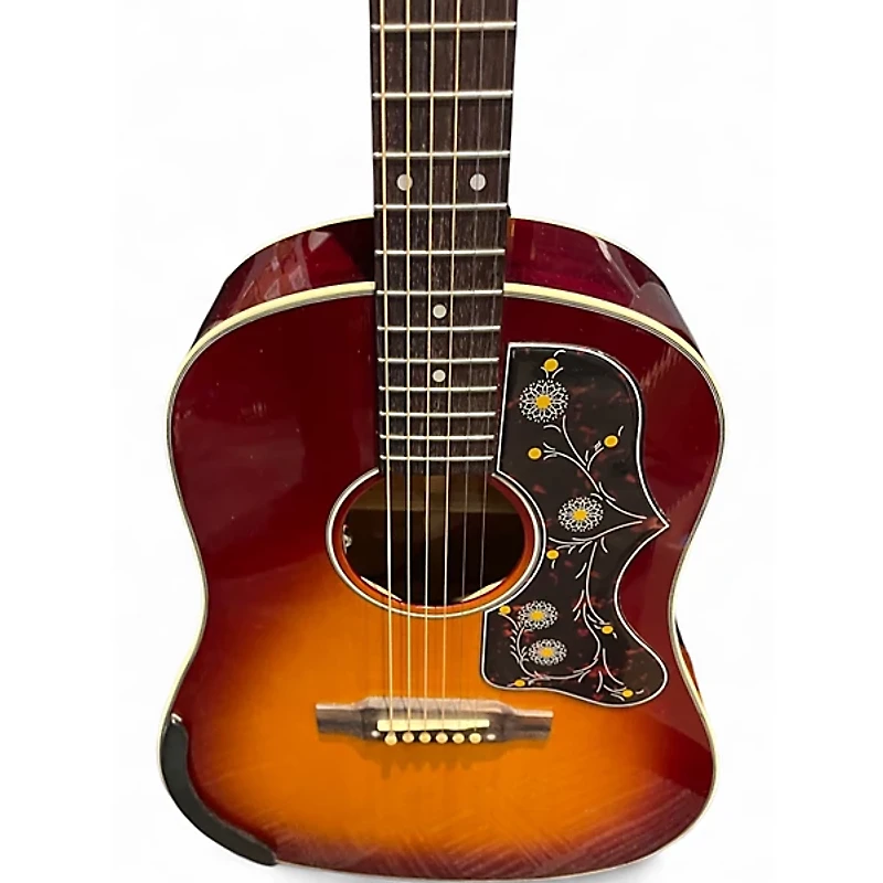 Used Morrison Guitars J-75 Cherry Sunburst Acoustic Electric Guitar