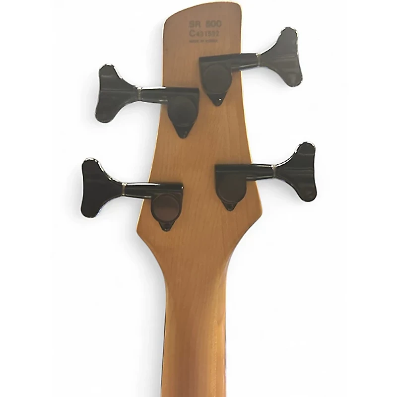 Used Ibanez SR500 Black Electric Bass Guitar