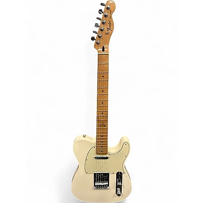 Used Fender Standard Telecaster Olympic White Solid Body Electric Guitar
