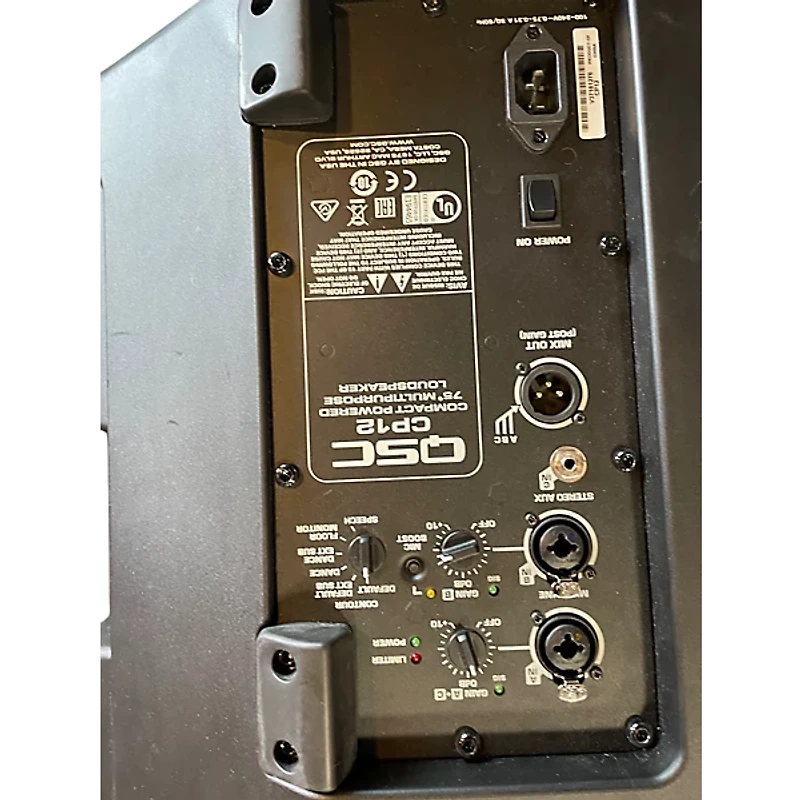 Used QSC CP12 Powered Speaker