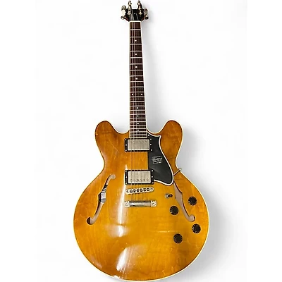 Used The Heritage STDH-S3S-AA DIRTY LEMON BURST Hollow Body Electric Guitar