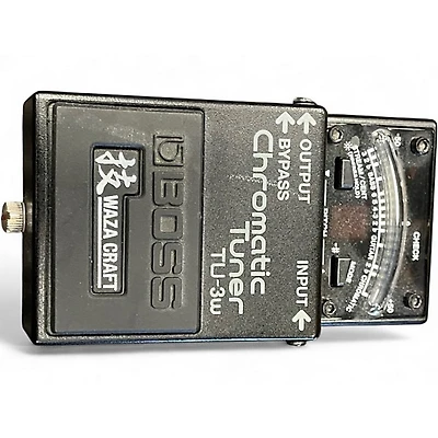 Used BOSS TU3W Waza Craft Chromatic Tuner Pedal