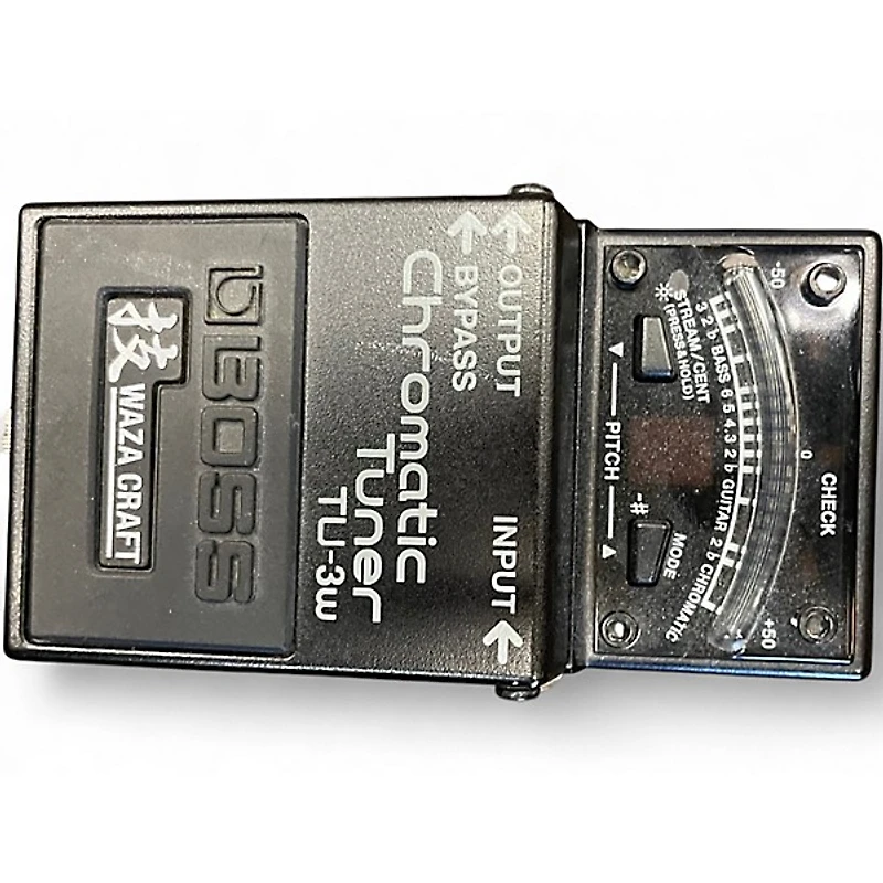 Used BOSS TU3W Waza Craft Chromatic Tuner Pedal