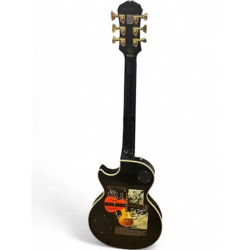 Used Epiphone 50th Anniversary 1960 Les Paul Black Solid Body Electric Guitar