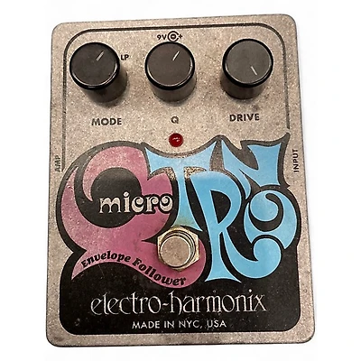 Used Electro-Harmonix Micro Q Tron Envelope Filter Effect Pedal