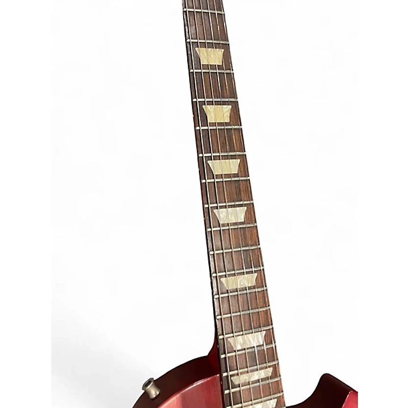 Used Gibson Les Paul Studio Flat Red Solid Body Electric Guitar