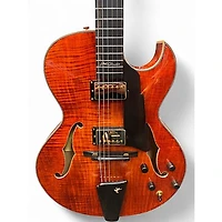 Used Eastman AR380CE Honey Burst Hollow Body Electric Guitar