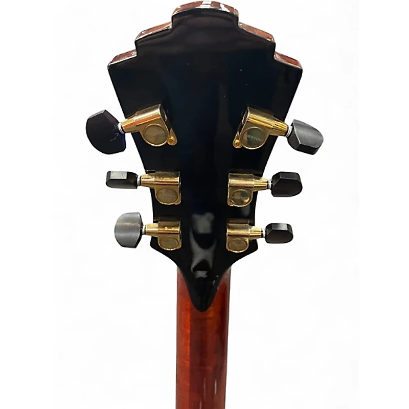 Used Eastman AR380CE Honey Burst Hollow Body Electric Guitar