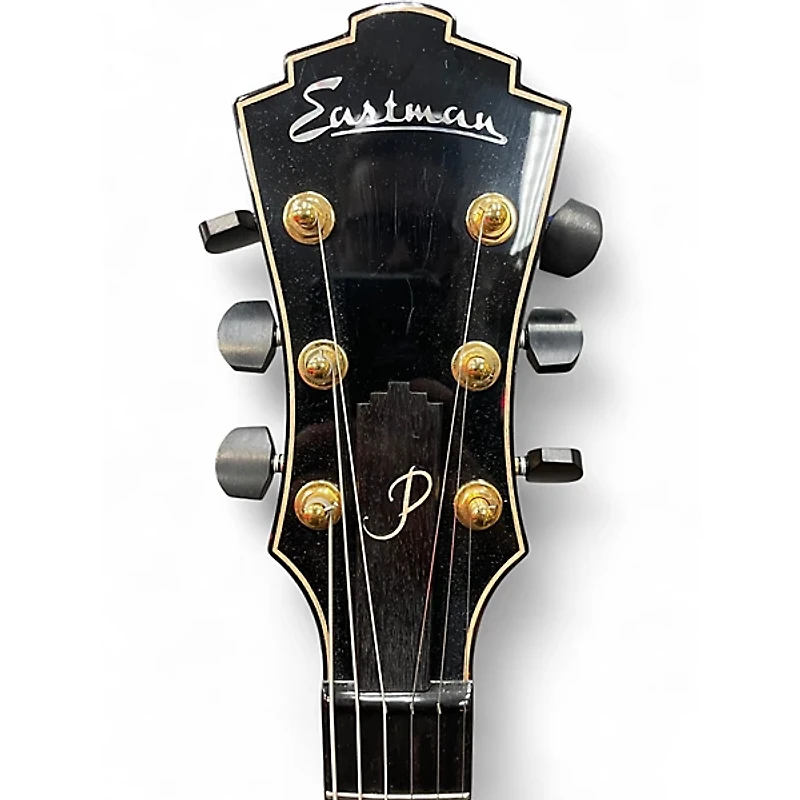 Used Eastman AR380CE Honey Burst Hollow Body Electric Guitar