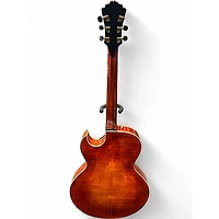 Used Eastman AR380CE Honey Burst Hollow Body Electric Guitar