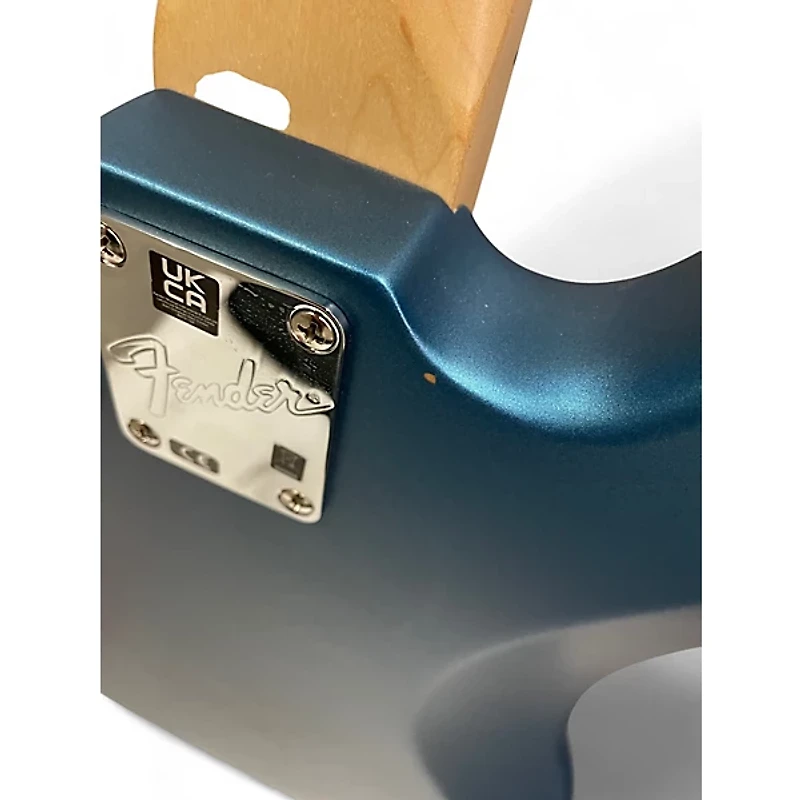 Used Fender American Performer Precision Bass Lake Placid Blue Electric Bass Guitar