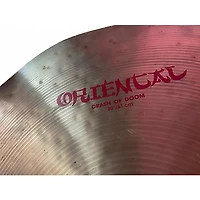 Used Zildjian 20in Oriental Crash Of Doom Cymbal