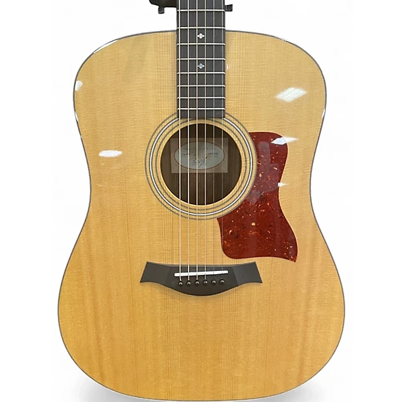 Used 2021 Taylor 210E DLX Natural Acoustic Electric Guitar