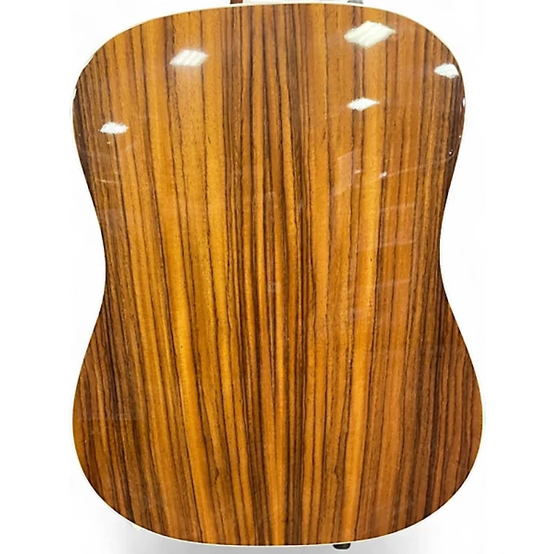 Used 2021 Taylor 210E DLX Natural Acoustic Electric Guitar