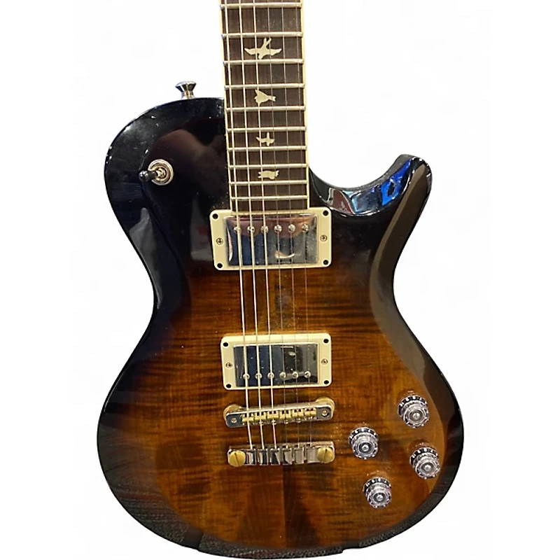 Used PRS McCarty 594 black gold sunburst Solid Body Electric Guitar