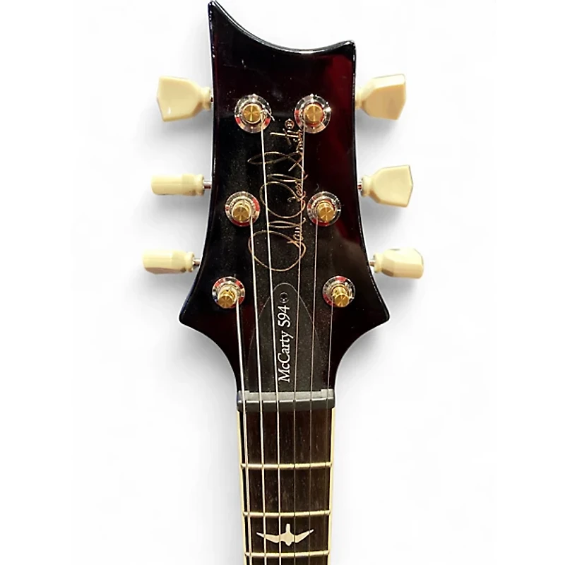 Used PRS McCarty 594 black gold sunburst Solid Body Electric Guitar