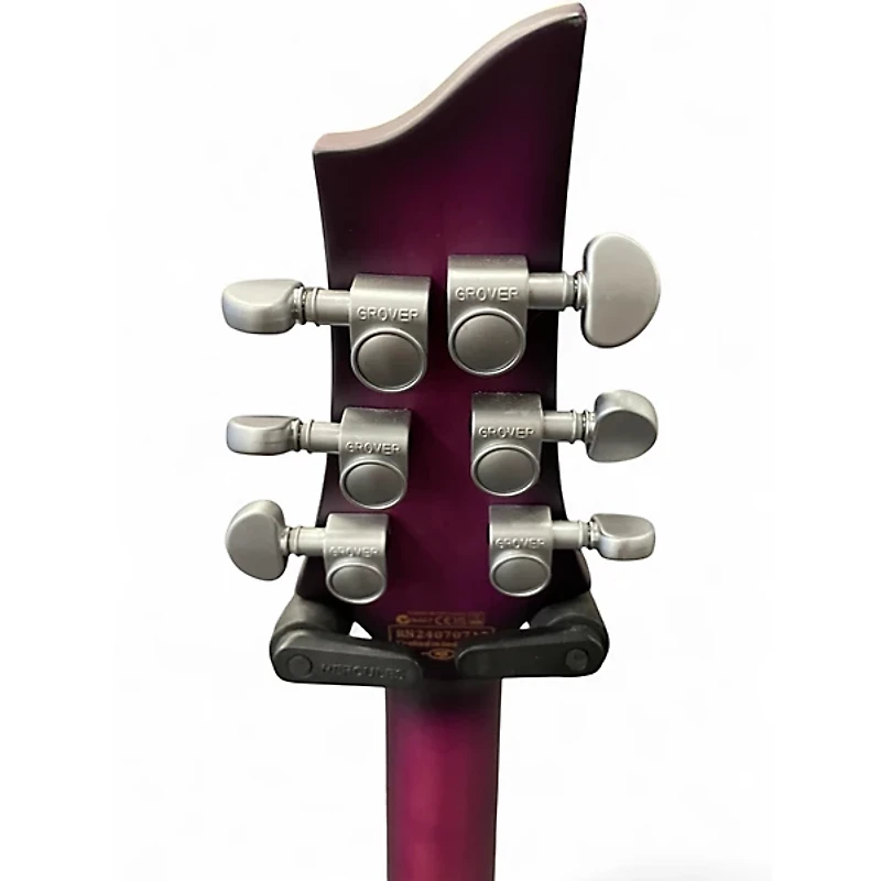 Used Schecter Guitar Research C1 Platinum satin purple burst Solid Body Electric Guitar