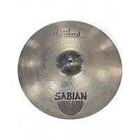 Used SABIAN 21in HH Raw Bell Dry Ride Brilliant Cymbal