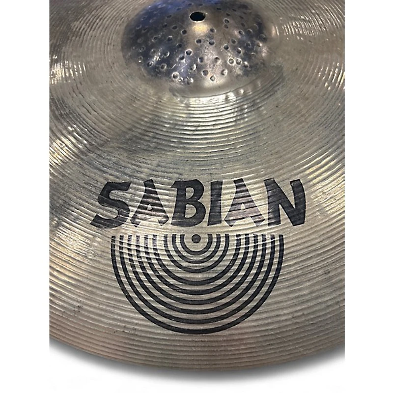 Used SABIAN 21in HH Raw Bell Dry Ride Brilliant Cymbal