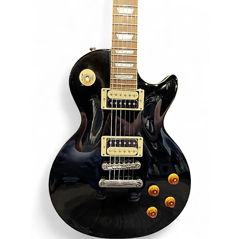Used Epiphone Les Paul Traditional PRO III Black Solid Body Electric Guitar