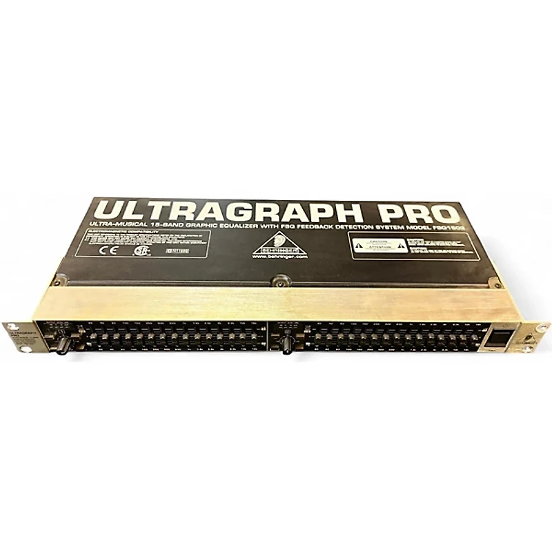 Used Behringer FBQ1502 with Feedback Detection Equalizer