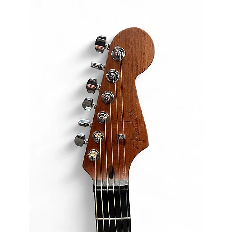 Used Fender ACOUSTASONIC JAZZMASTER ICE BLUE Acoustic Electric Guitar