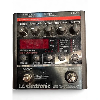 Used TC Electronic ND1 Nova Delay Effect Pedal