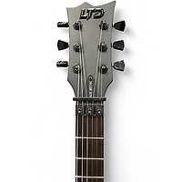 Used ESP LTD EC-FR Black Metal Satin Black Solid Body Electric Guitar