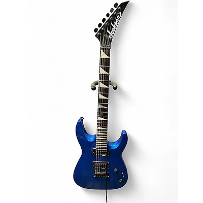 Used Jackson JS32 Dinky Blue Solid Body Electric Guitar