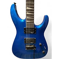 Used Jackson JS32 Dinky Blue Solid Body Electric Guitar