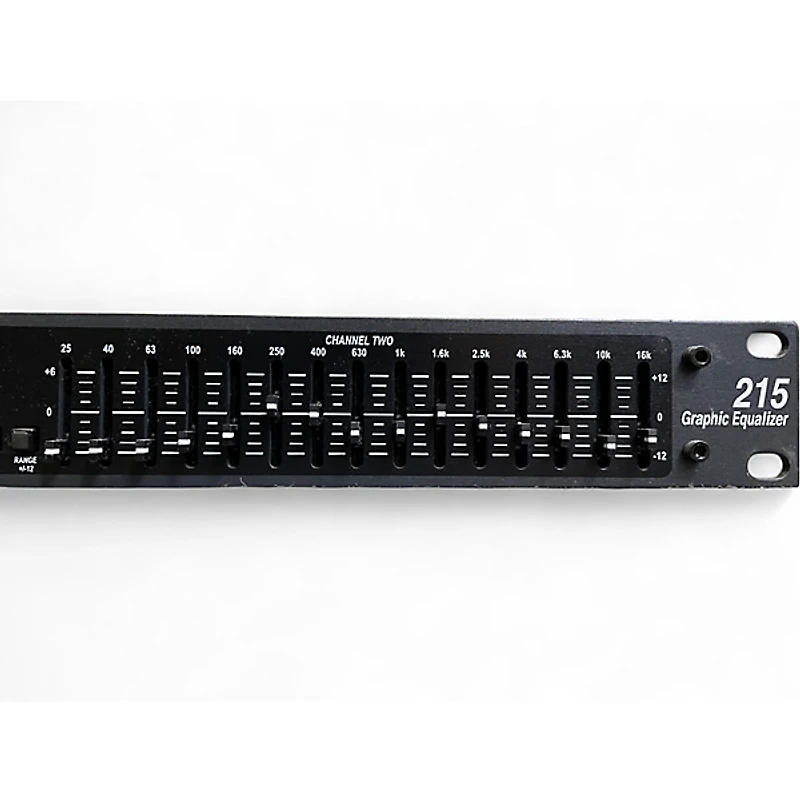 Used dbx 215 Dual 15-Band Graphic Equalizer