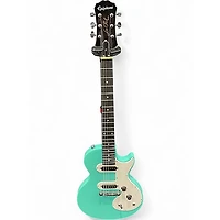 Used Epiphone Les Paul SL Turquoise Solid Body Electric Guitar