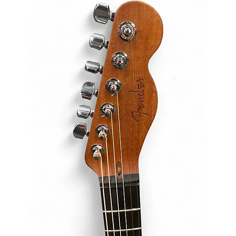 Used Fender ACOUSTISONIC TELECASTER Sunburst Acoustic Electric Guitar