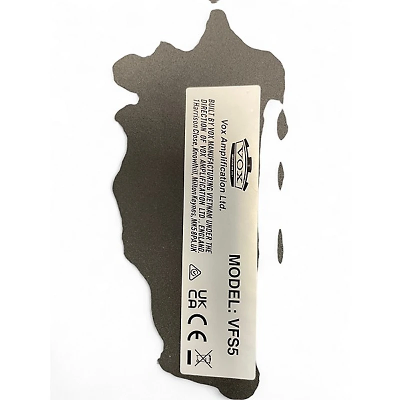 Used VOX VFS5  Footswitch