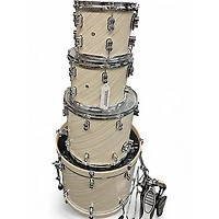 Used PDP by DW 4 Piece Concept Series TWISTED IVORY Drum Kit