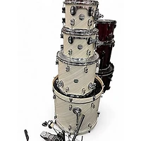 Used PDP by DW 4 Piece Concept Series TWISTED IVORY Drum Kit