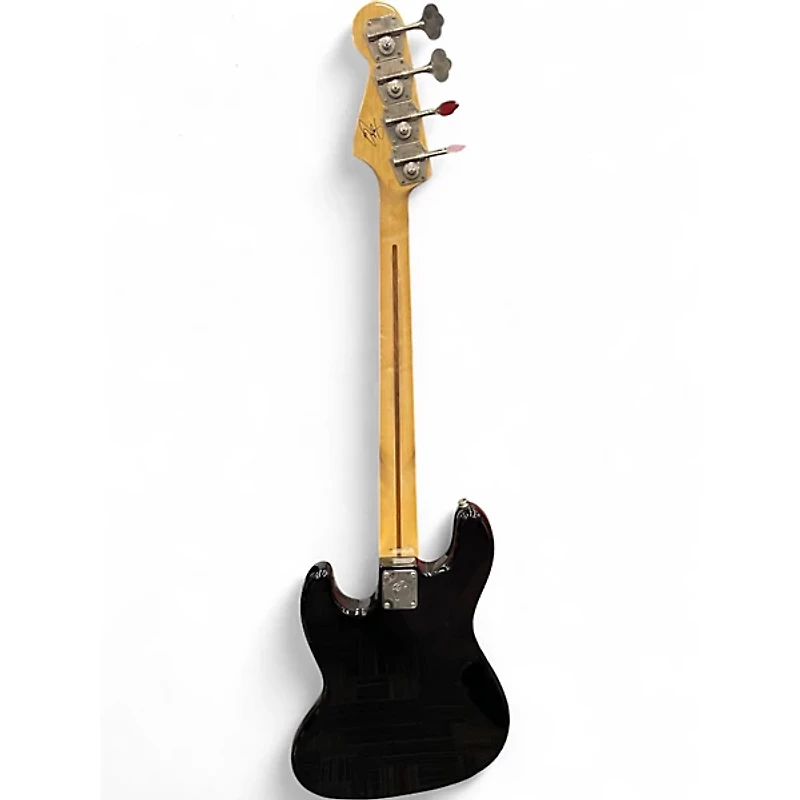 Used Fender USA Geddy Lee Signature Jazz Bass Black Electric Bass Guitar