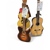 Used Fender ACOUSTASONIC 2 Tone Sunburst Acoustic Electric Guitar