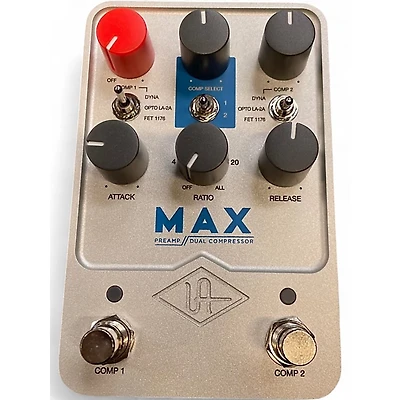 Used Universal Audio max preamp dual compressor Effect Pedal