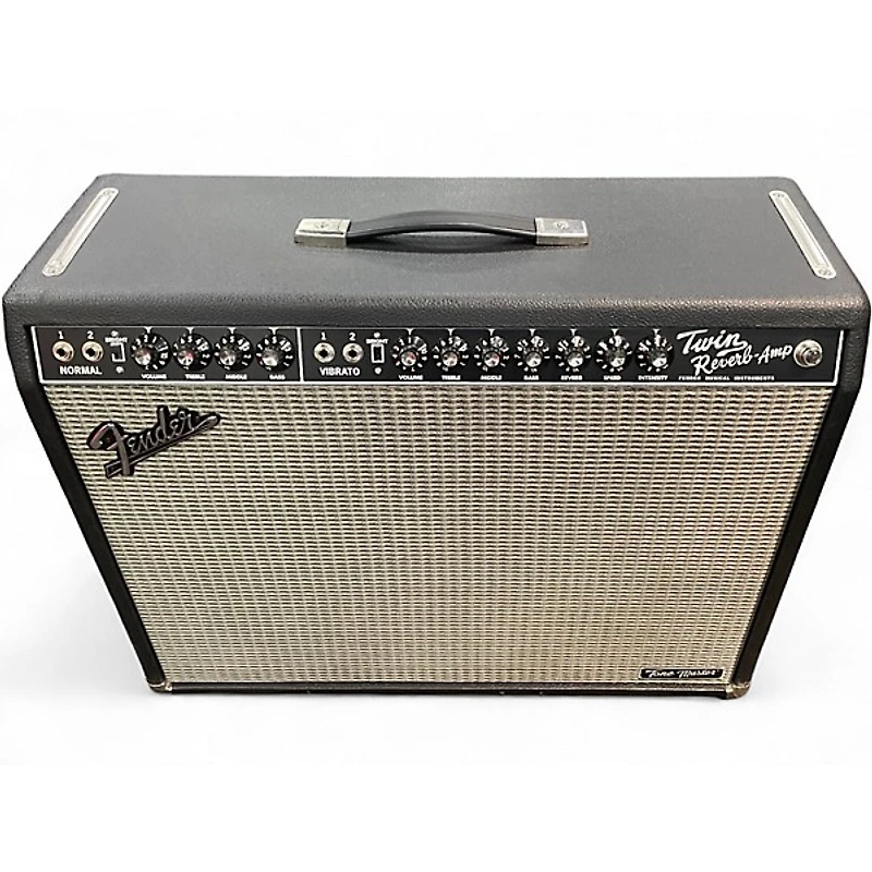 Used Fender Tone Master Twin Reverb 200W 2x12 Guitar Combo Amp