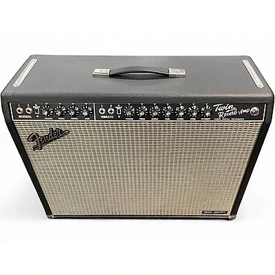 Used Fender Tone Master Twin Reverb 200W 2x12 Guitar Combo Amp