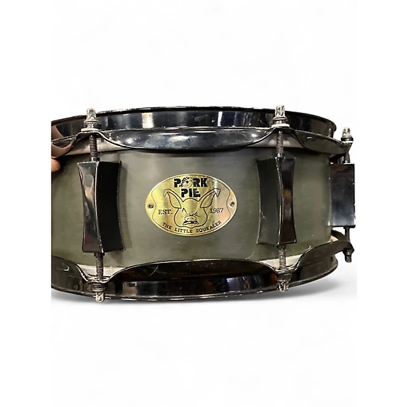 Used Pork Pie 12X5 Little Squealer Snare Black Drum