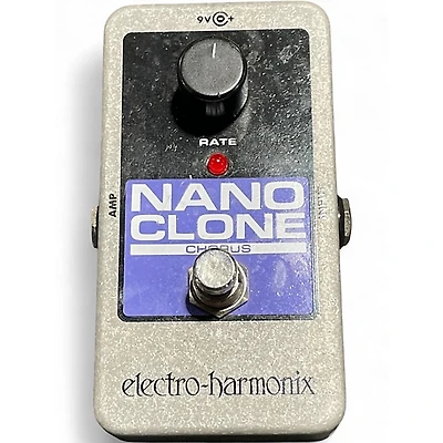 Used Electro-Harmonix Nano Clone Chorus Effect Pedal