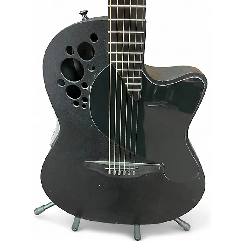 Used Ovation 1778TX-5 Elite Black Acoustic Electric Guitar