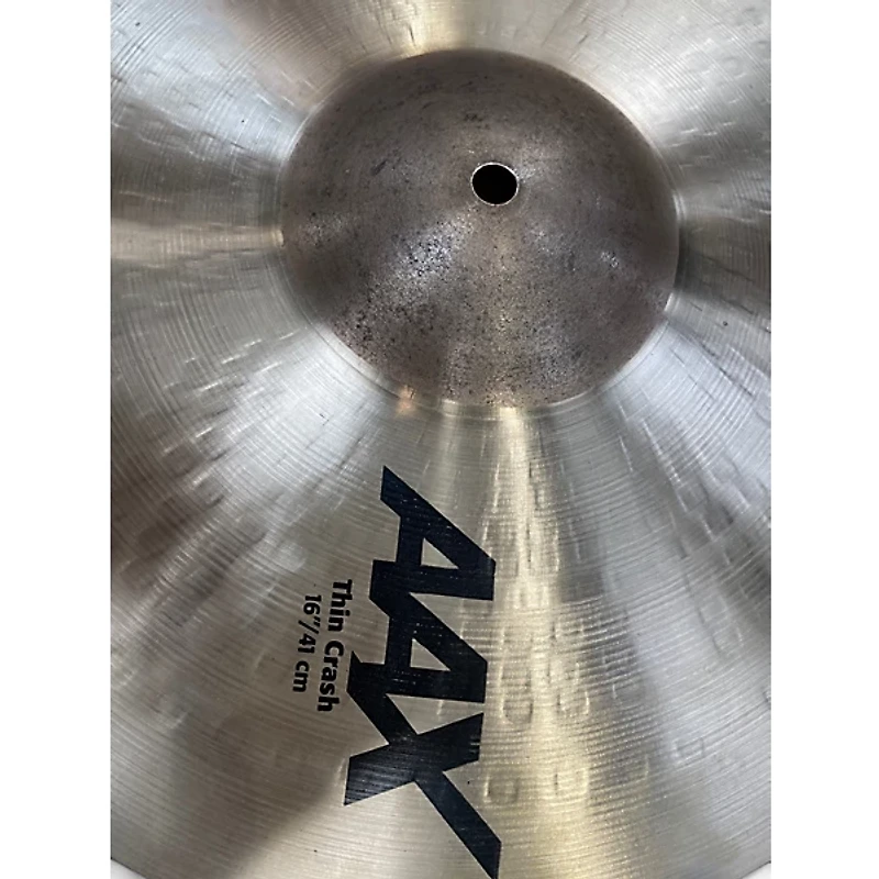 Used SABIAN 16in AAX Thin Crash Cymbal