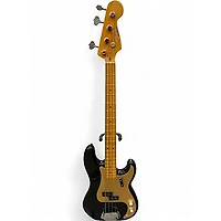 Used Fender Vintera II 50s Precision Bass Black Electric Bass Guitar